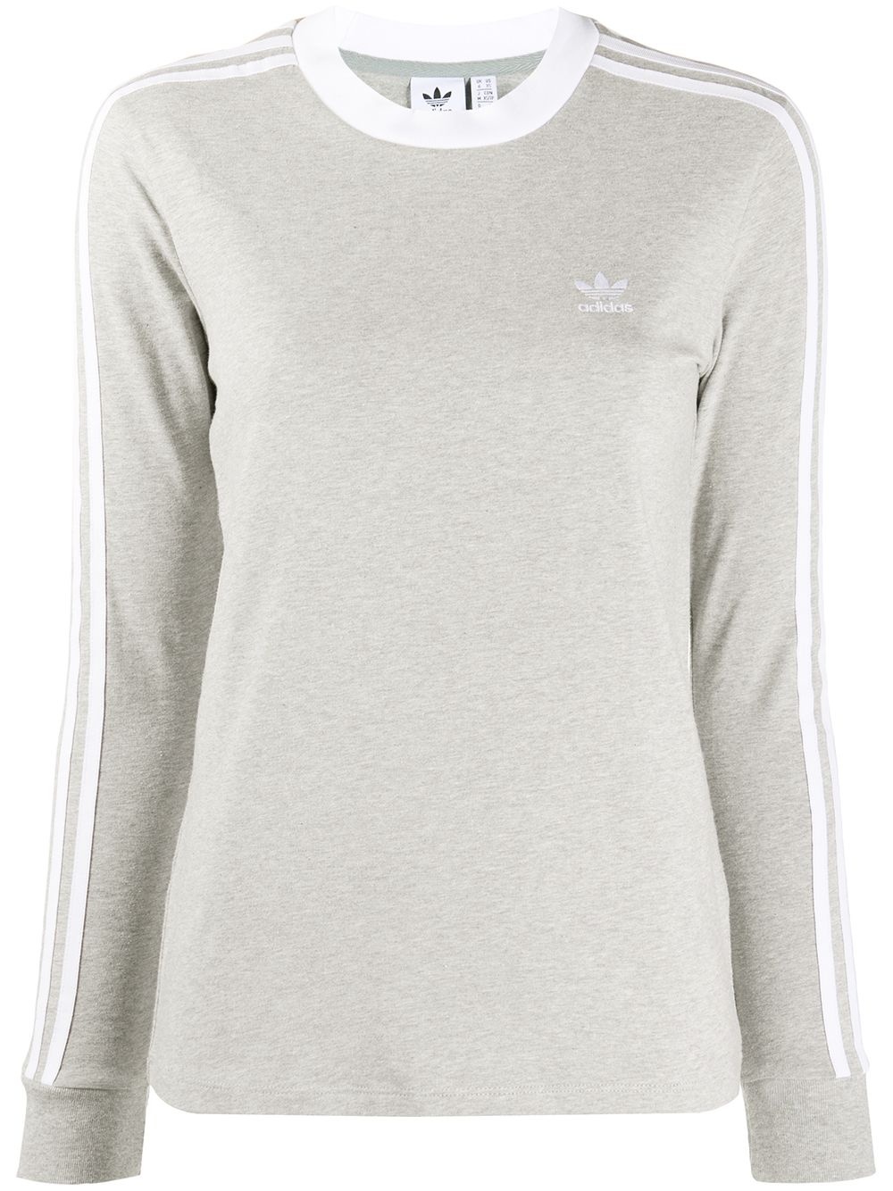 long sleeve 3 stripes sweater - 1