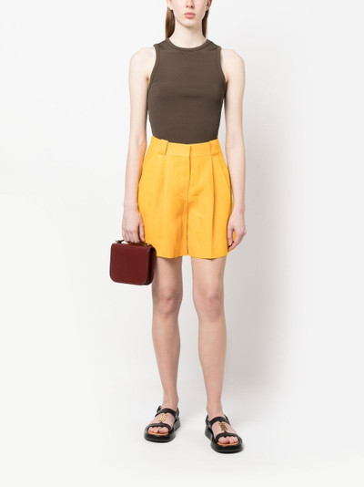 BLAZÉ MILANO high-waist pleat shorts outlook