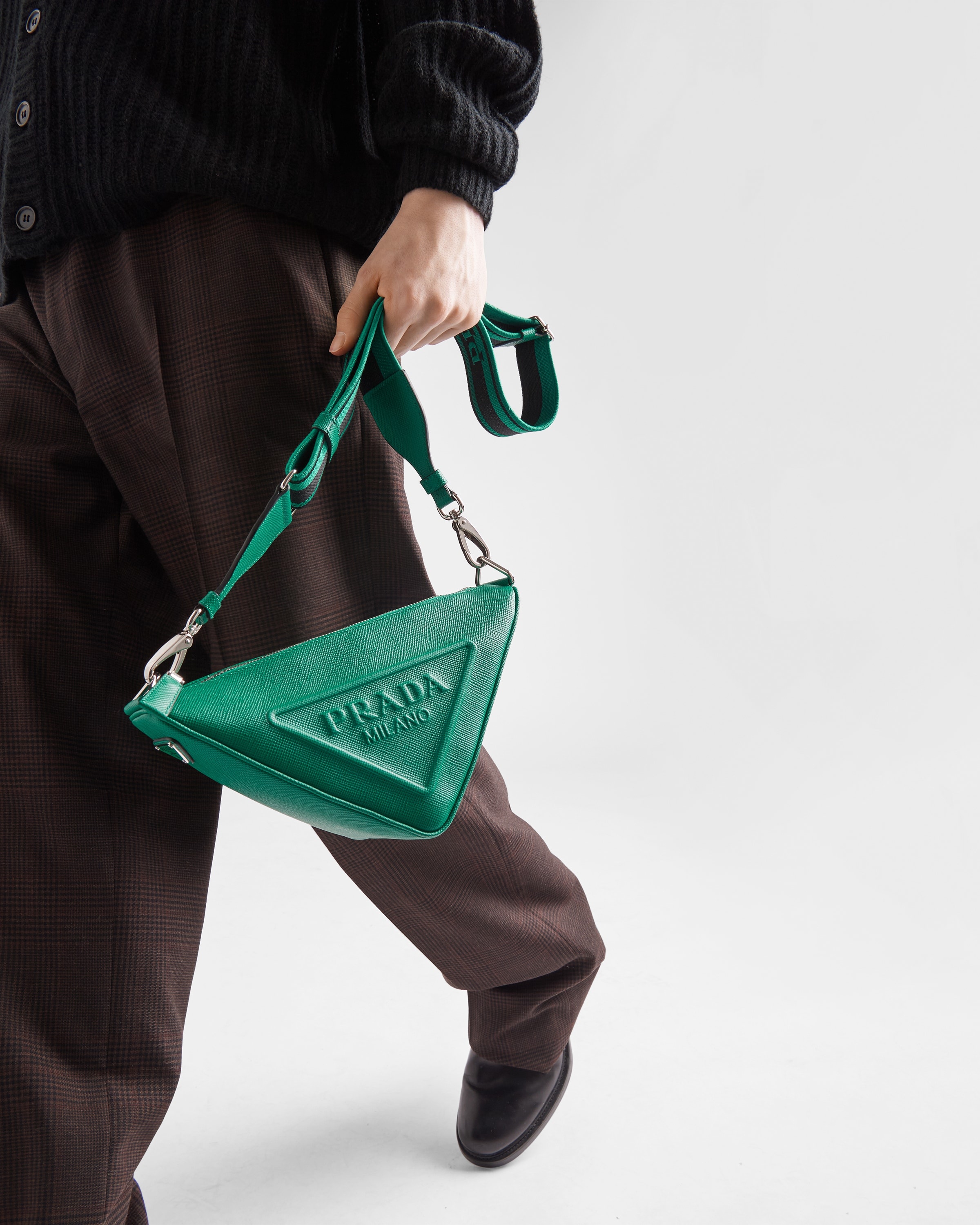 Saffiano Prada Triangle bag - 2
