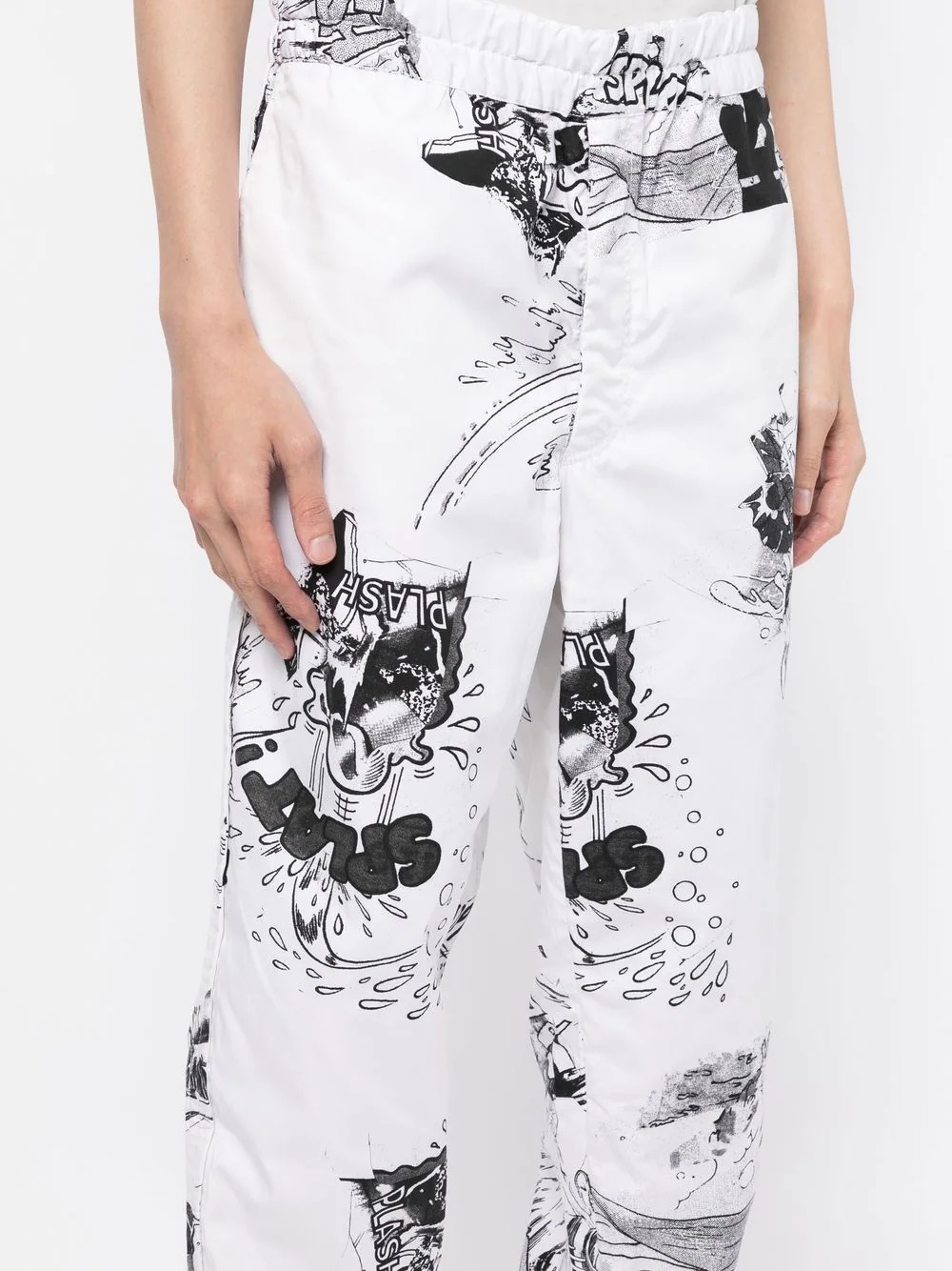 graphic-print track pants - 5