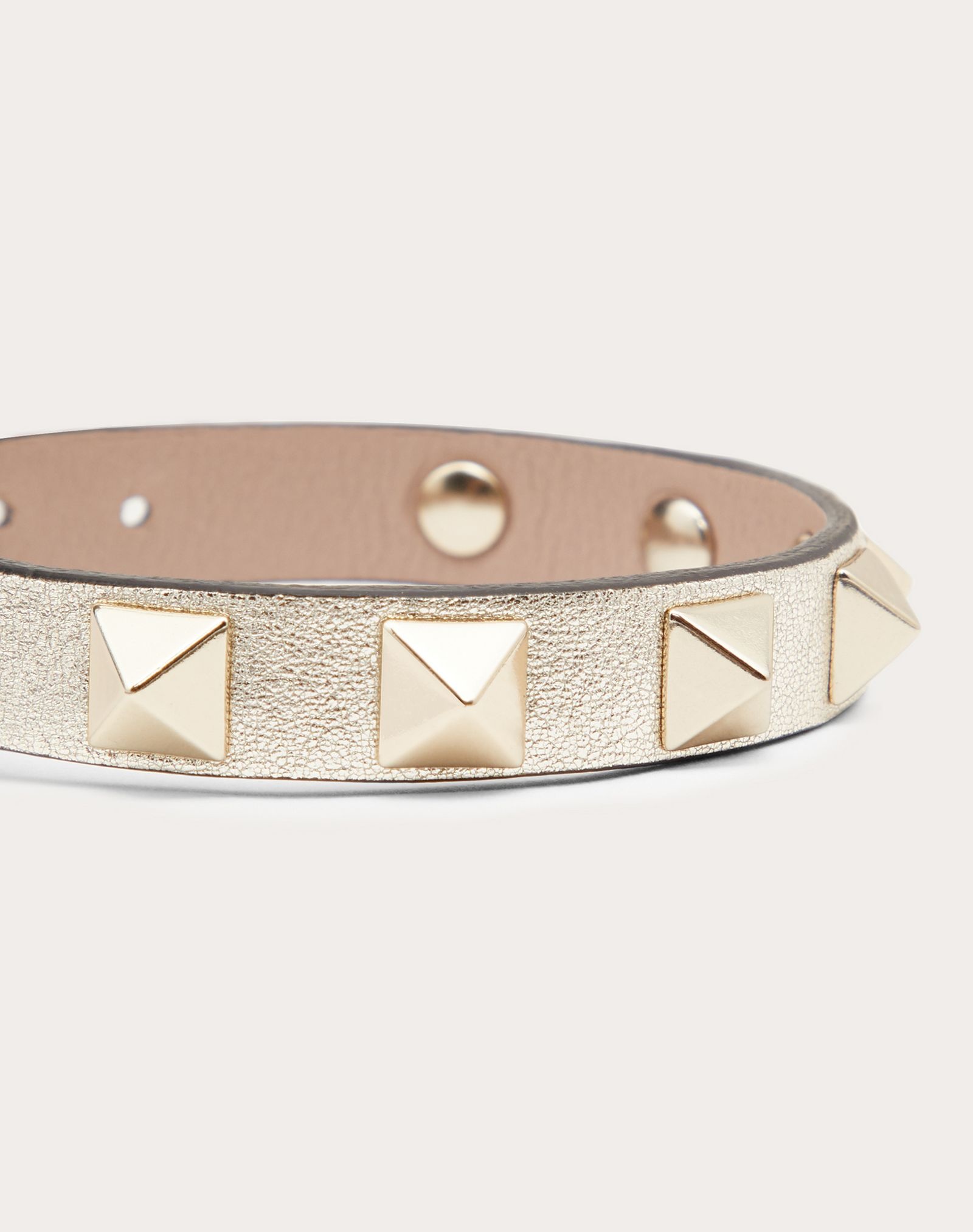 Rockstud leather bracelet - 2