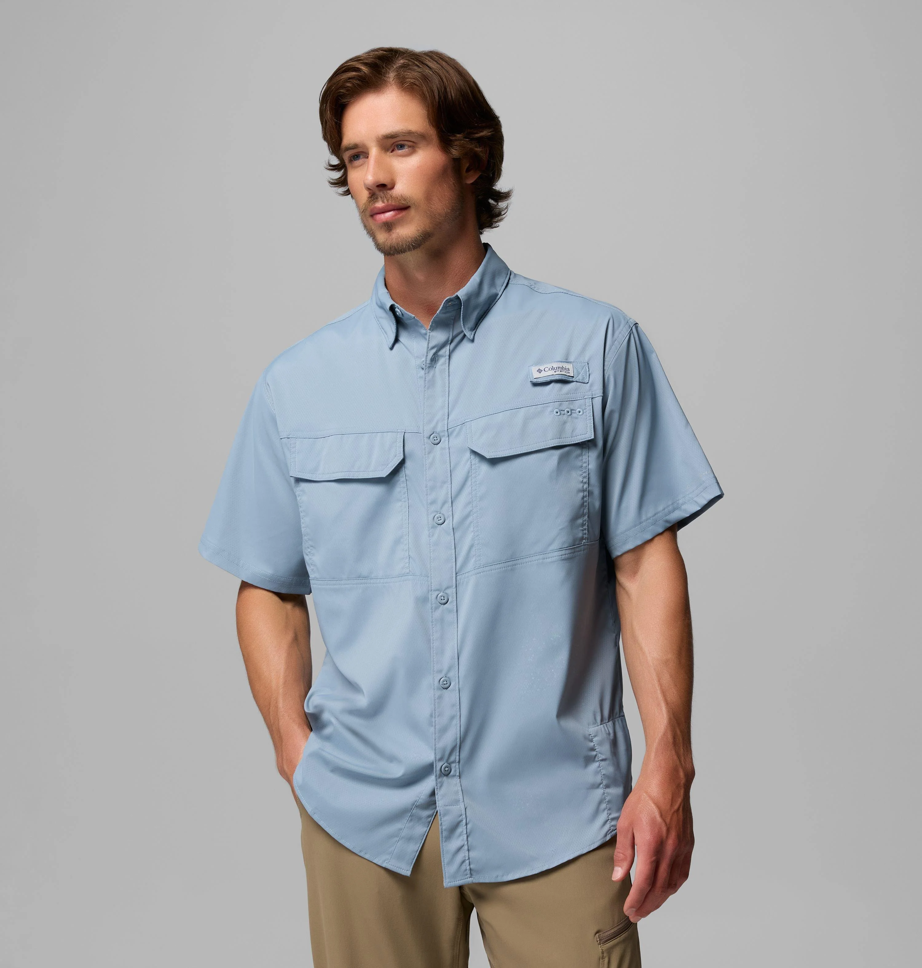 Men's PFG Skiff Guide II Short Sleeve Shirt - 1