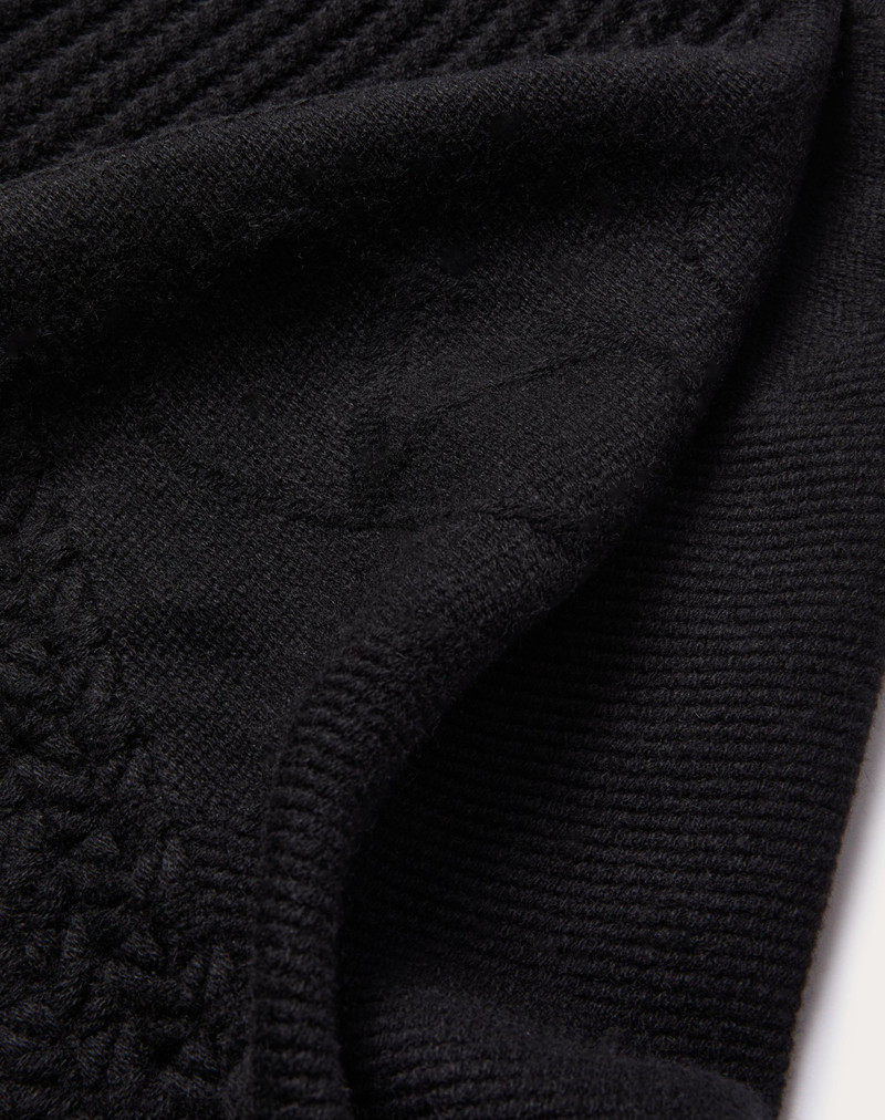 Valentino VLOGO SIGNATURE CASHMERE PONCHO outlook
