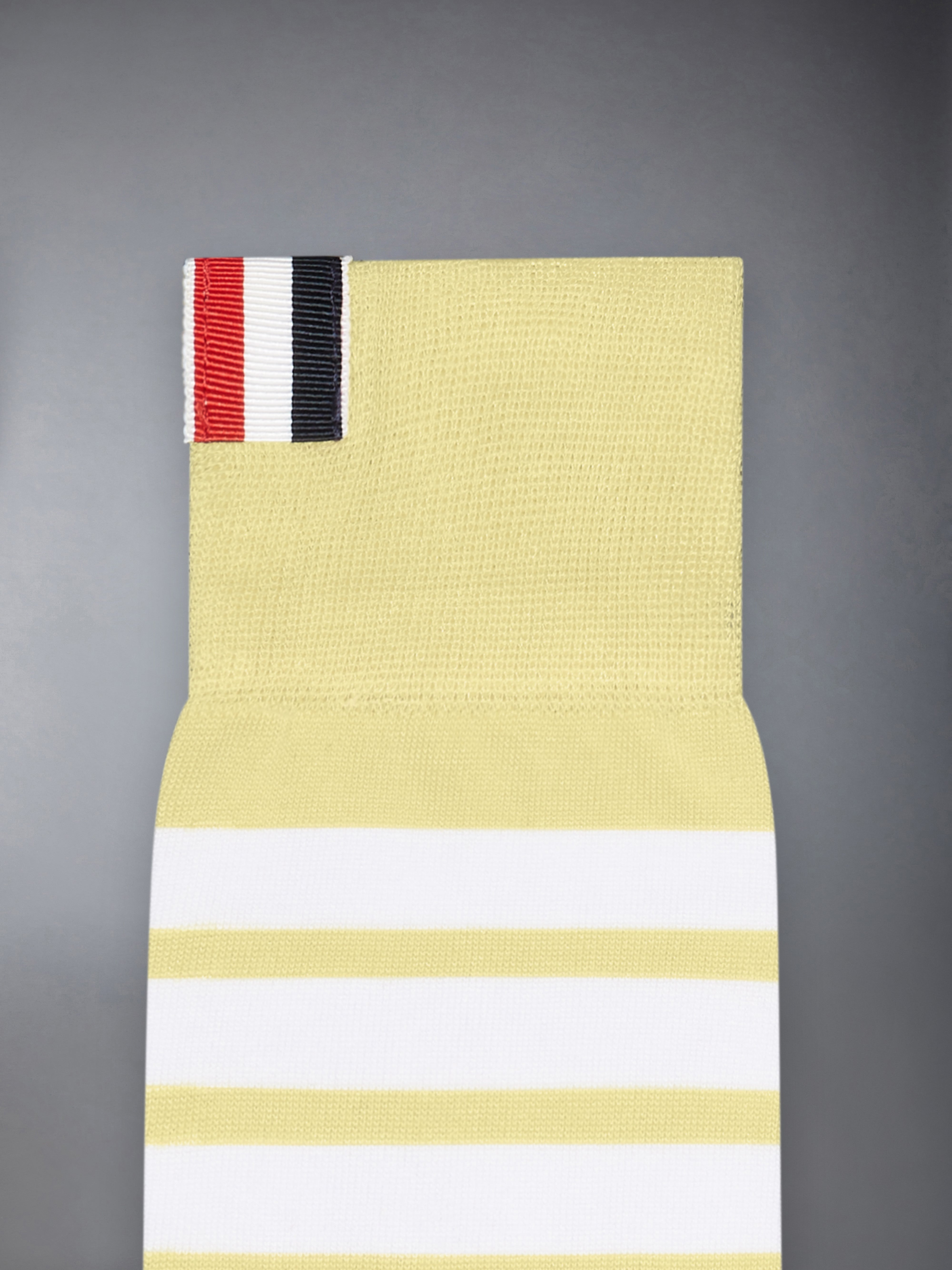 COTTON 4-BAR MID CALF SOCK - 2