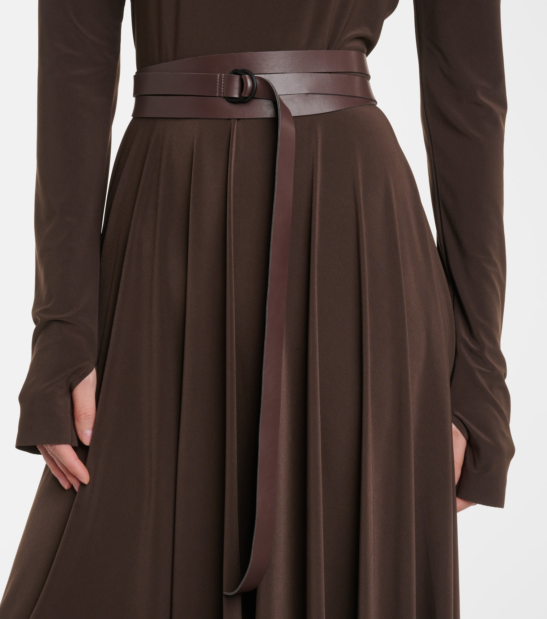 Knitted maxi dress - 5