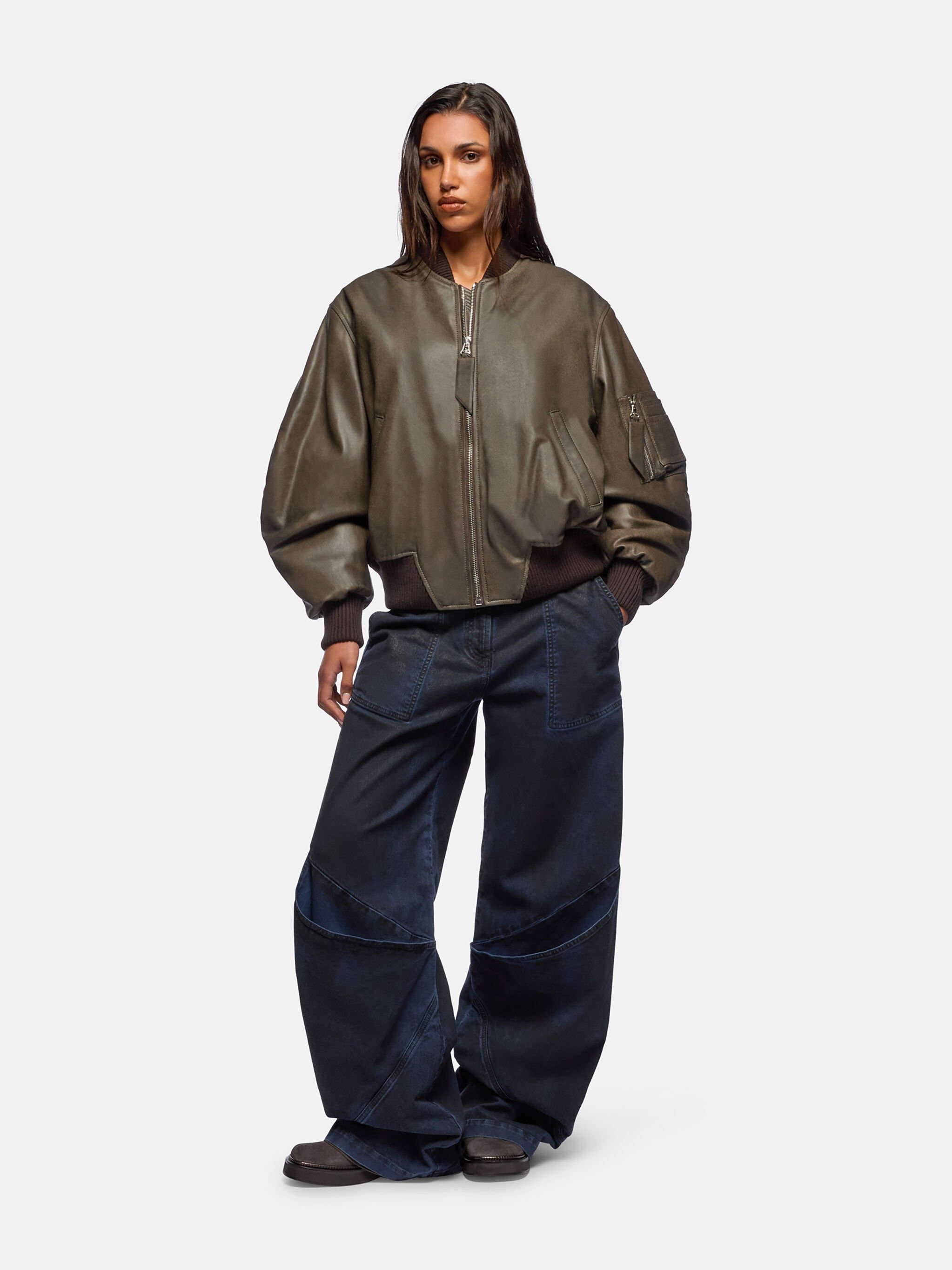 LARK PIRATE BLACK ''ANJA'' BOMBER - 2
