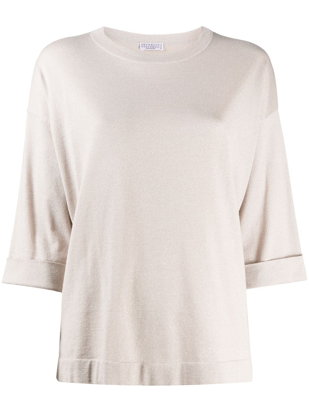 cashmere slouched top - 1