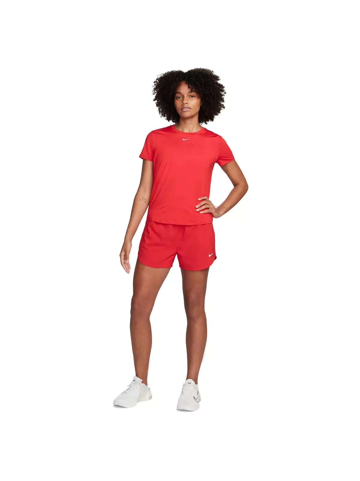 Women's One Classic Dri-FIT Short-Sleeve Top - Red - 5