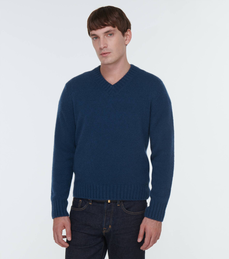 Cashmere and silk-blend sweater 3