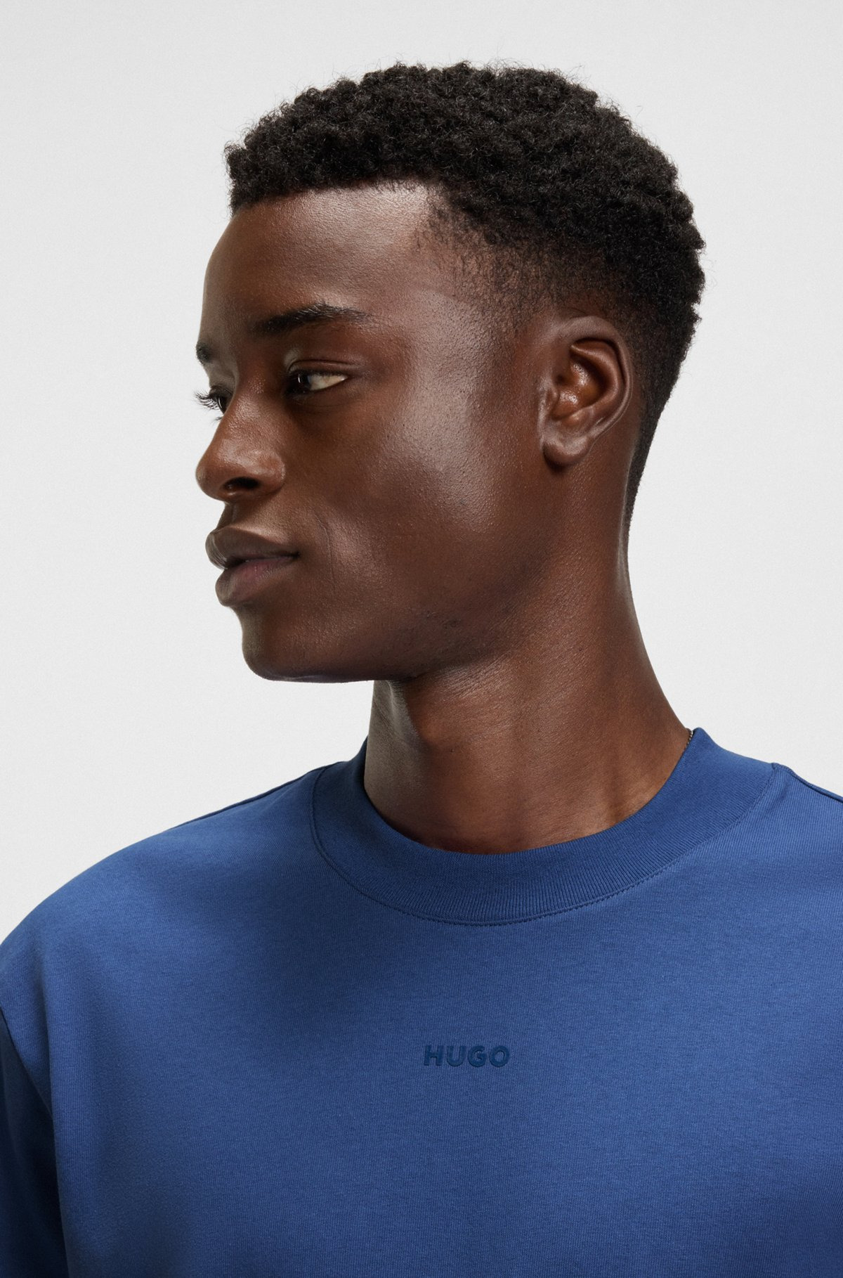 RELAXED-FIT T-SHIRT IN COTTON WITH LOGO PRINT - 3