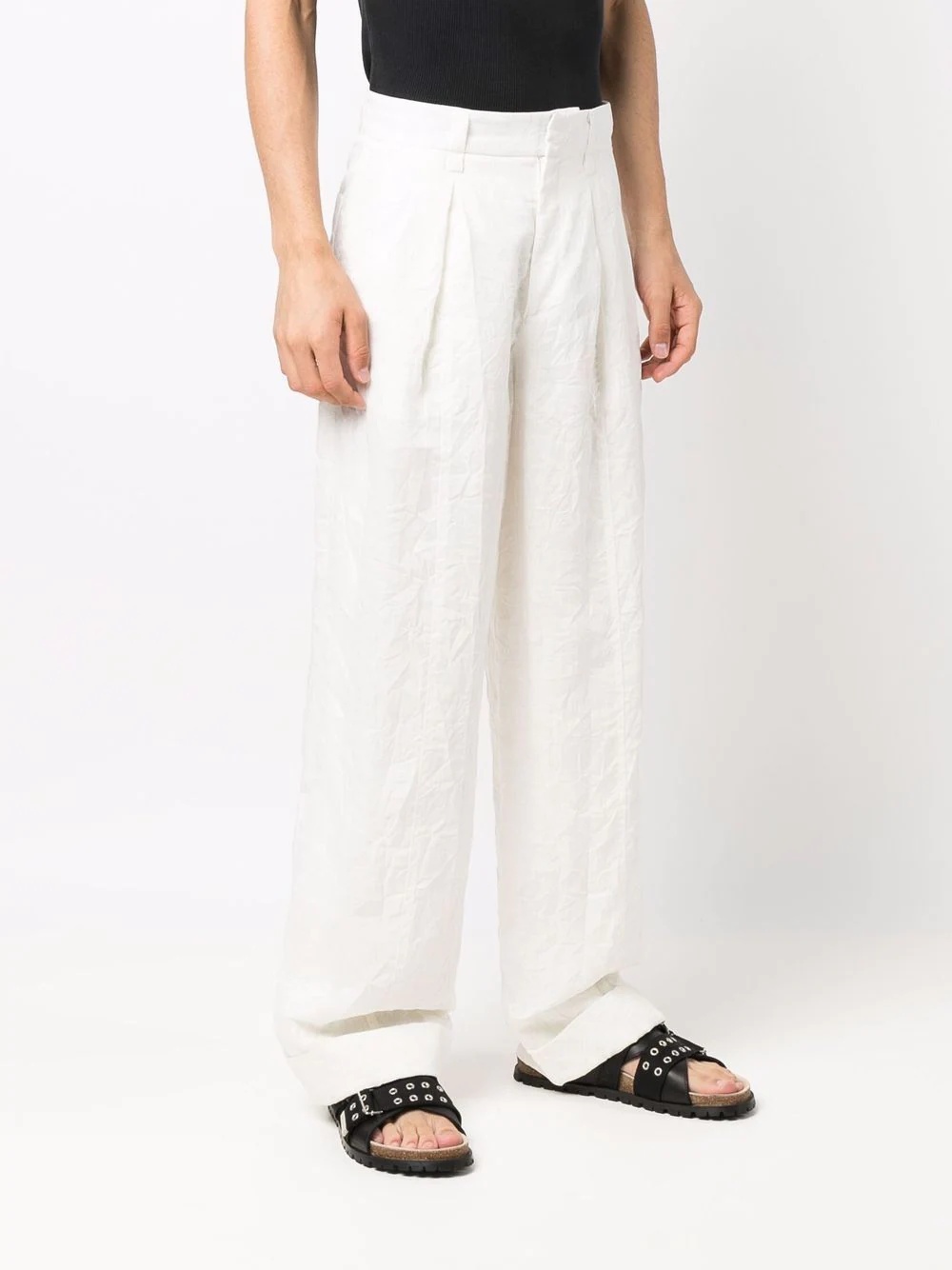 wide-leg trousers - 3