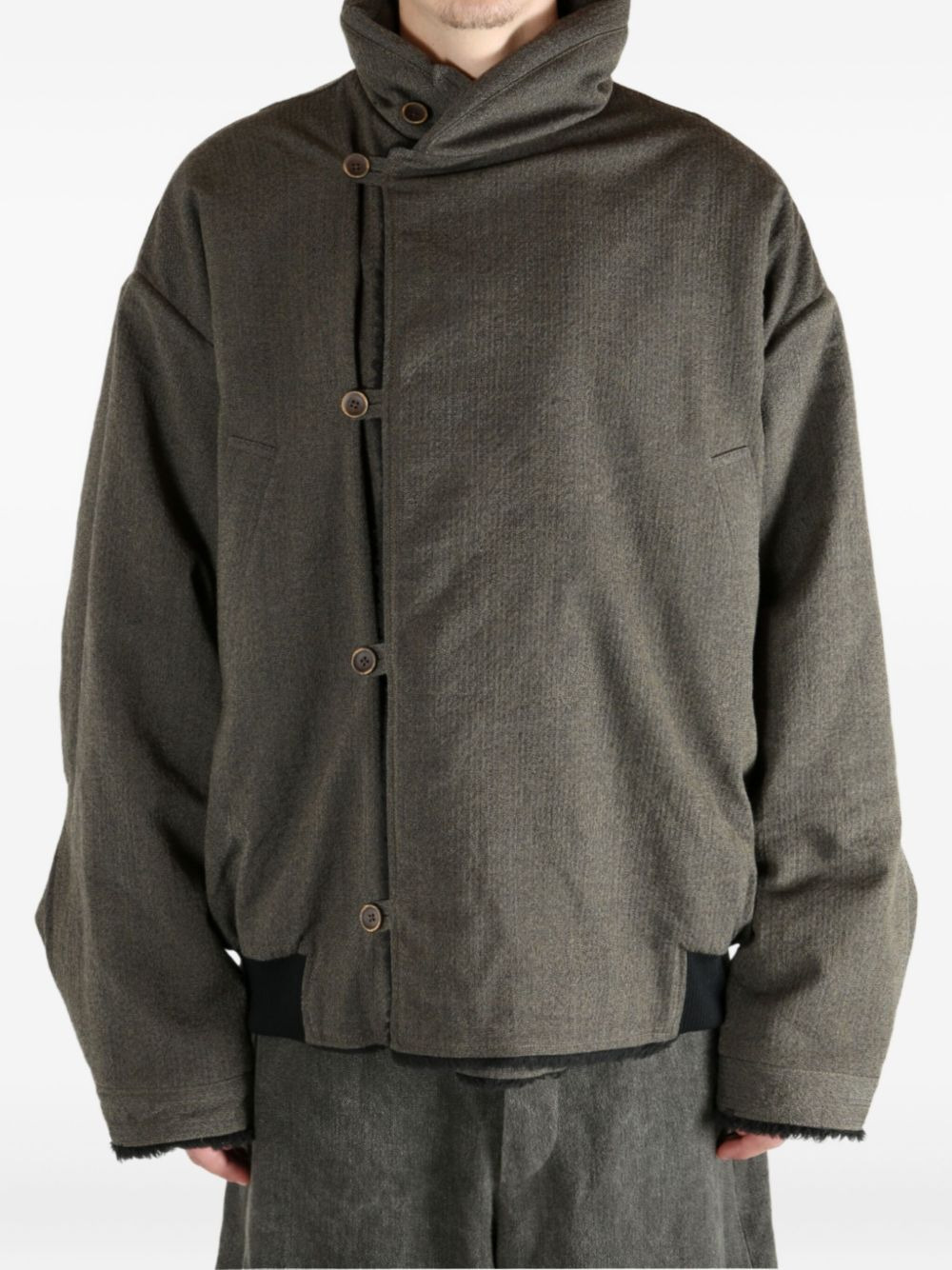 Jovan high-neck bomber jacket - 3