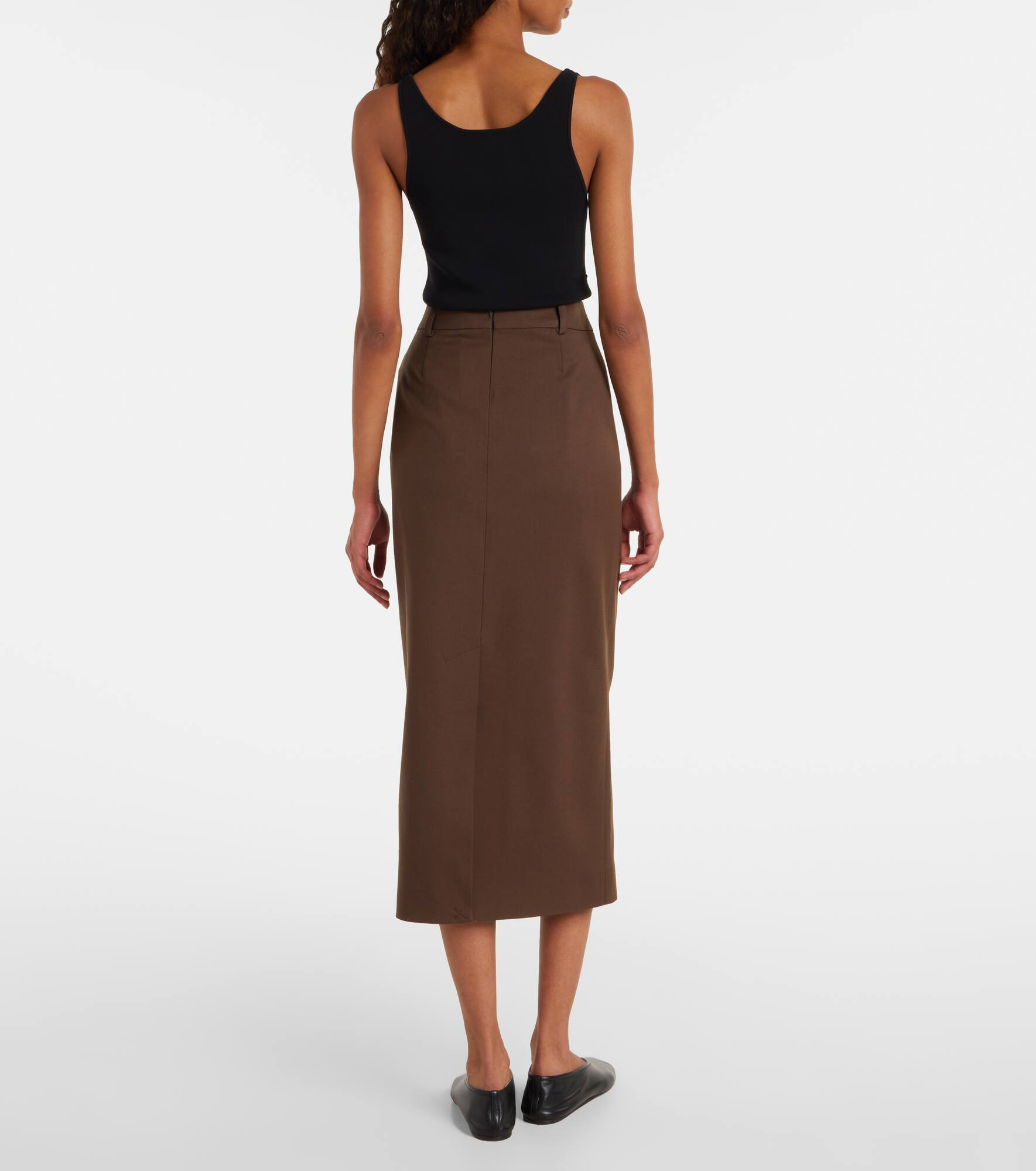Alrose high-rise midi skirt - 3