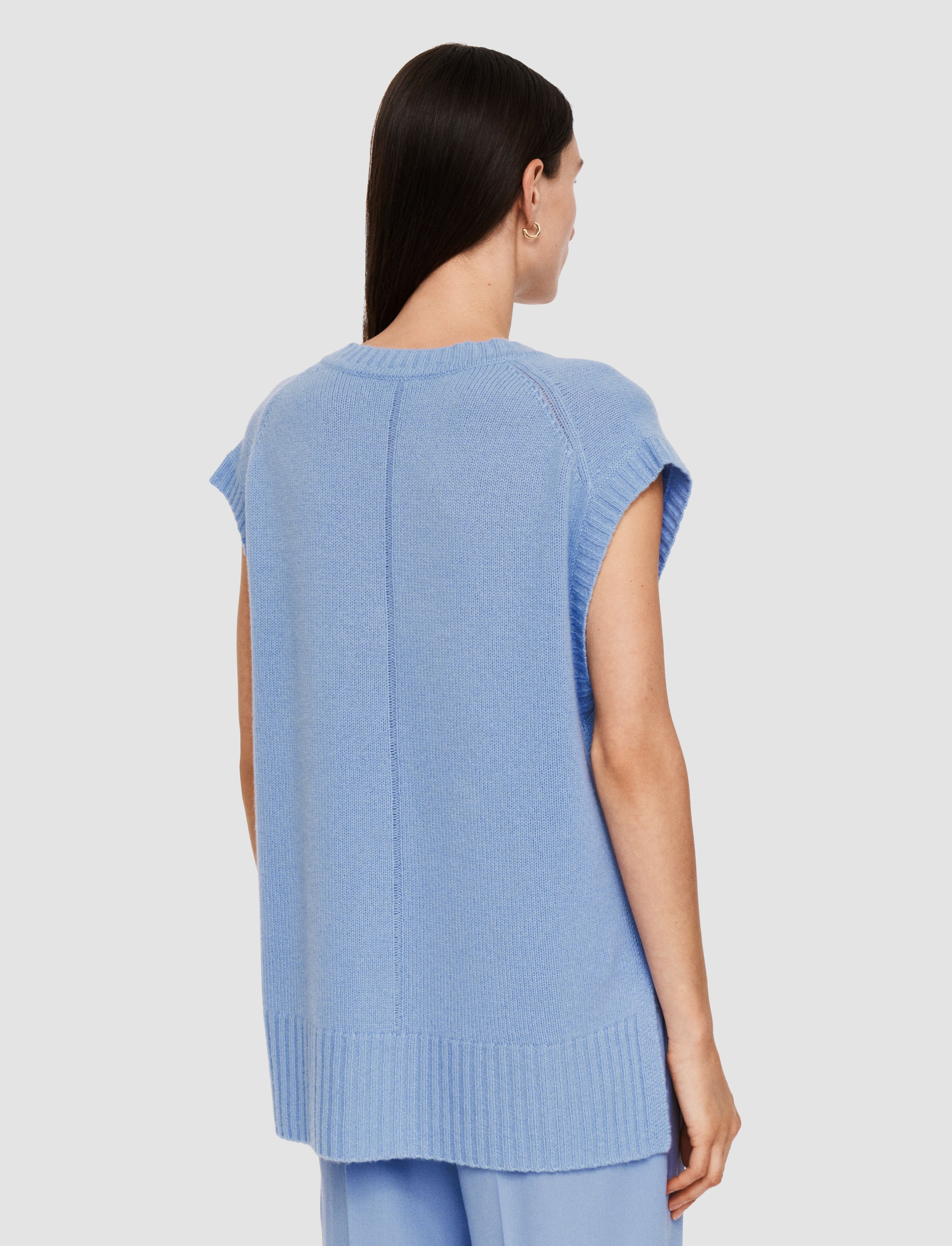 Open Cashmere Vest - 4