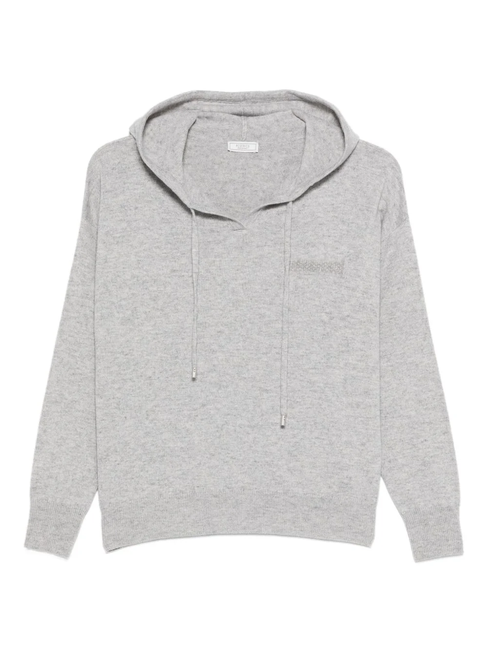 embellished-detail hoodie - 1