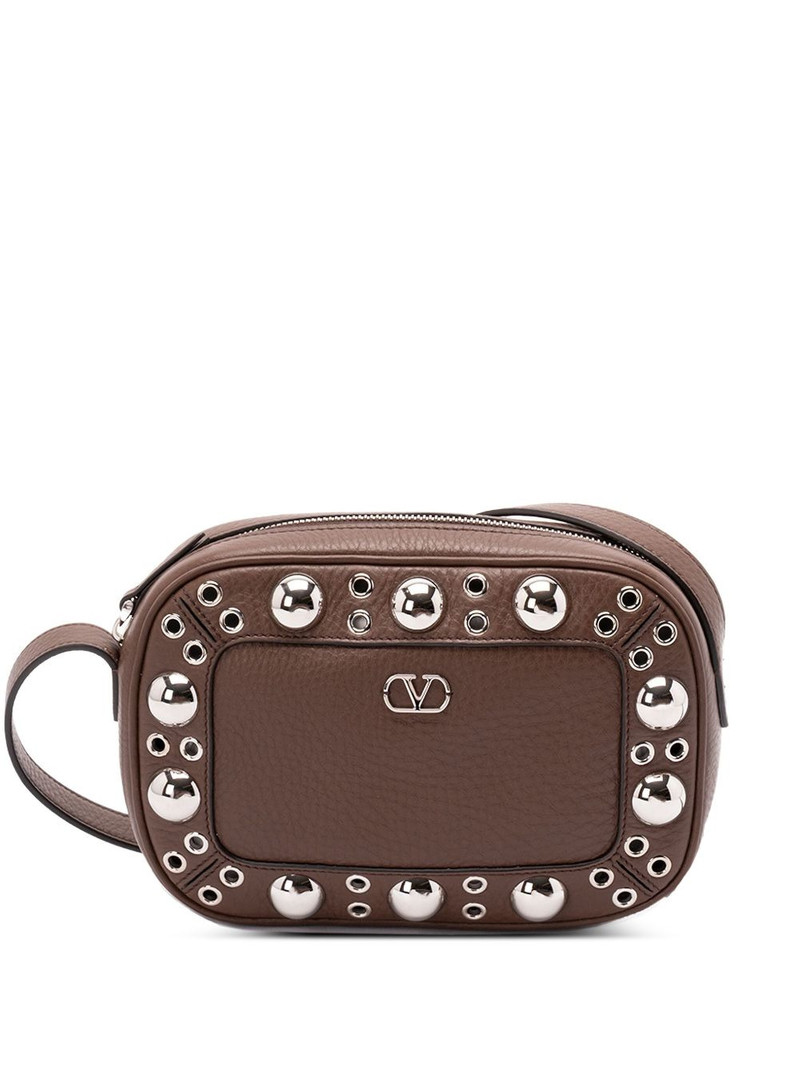 Nellcôte eyelet-embellished cross body bag 1