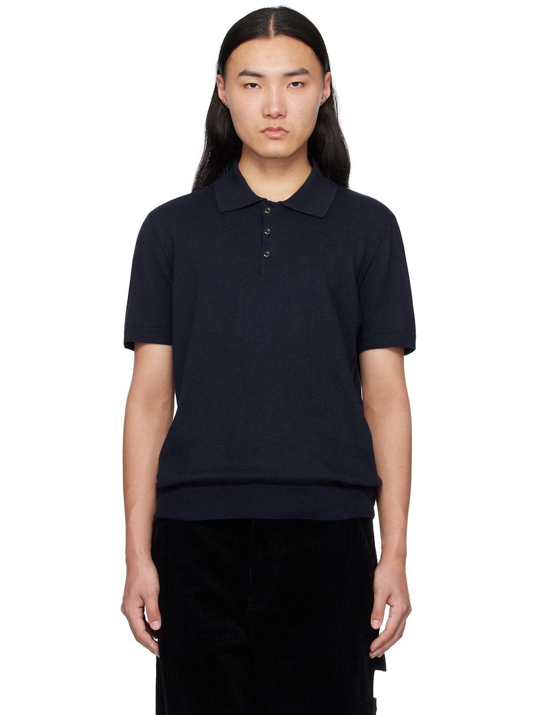 Navy Grégoire Polo - 1