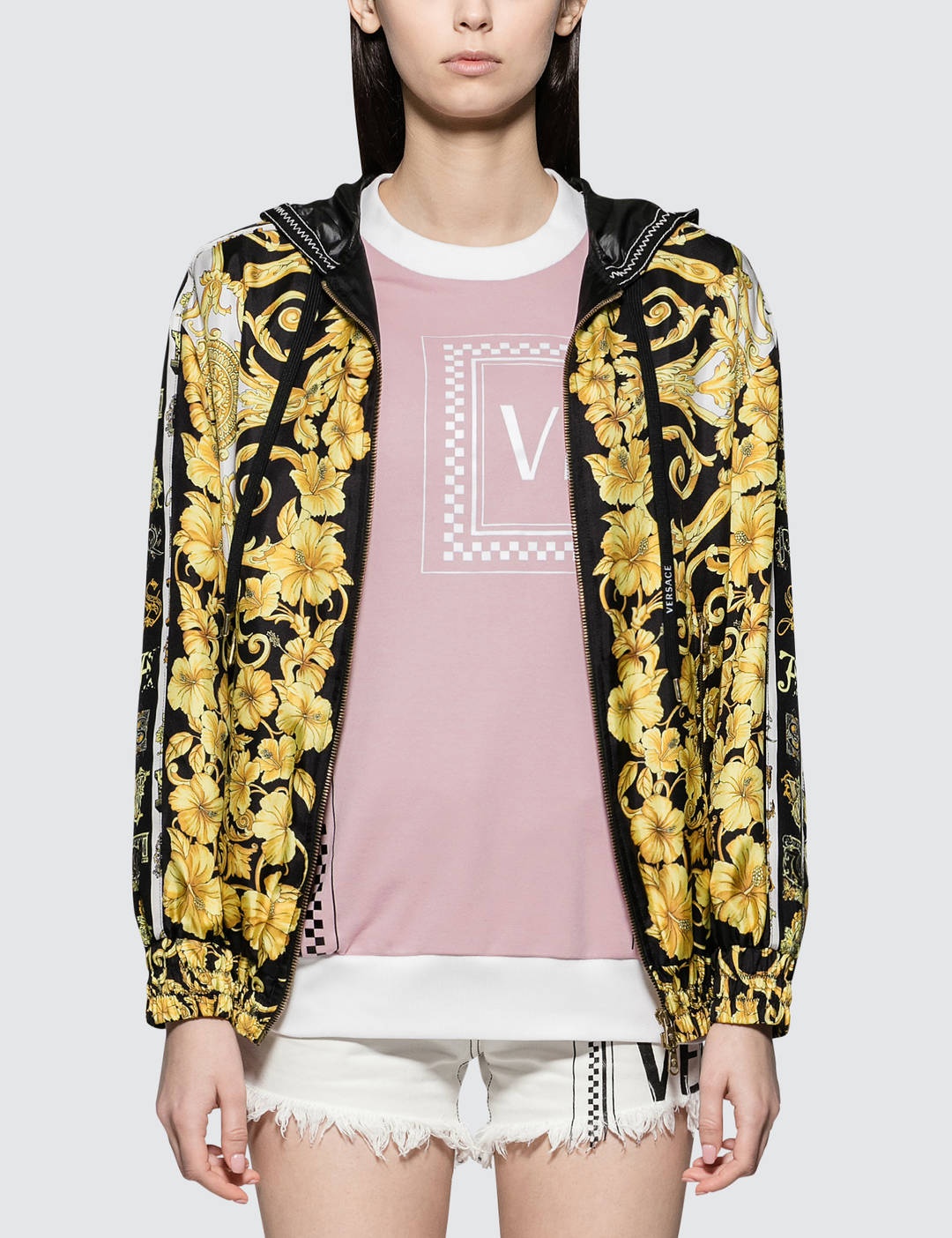 Silk Medusa Barroco Zip Hoodie - 1