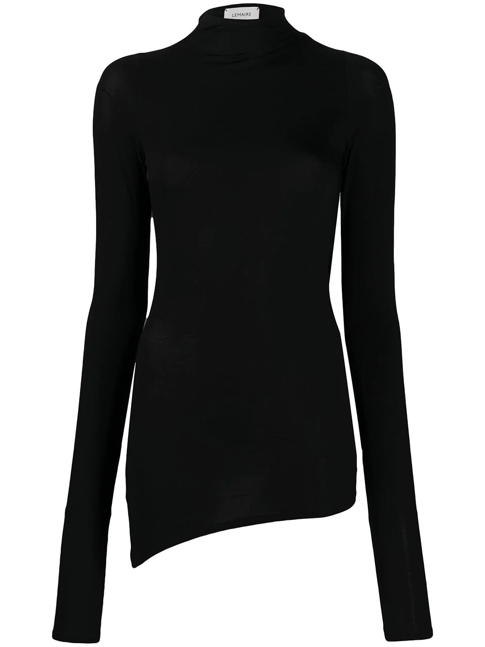 fine knit roll neck top - 1