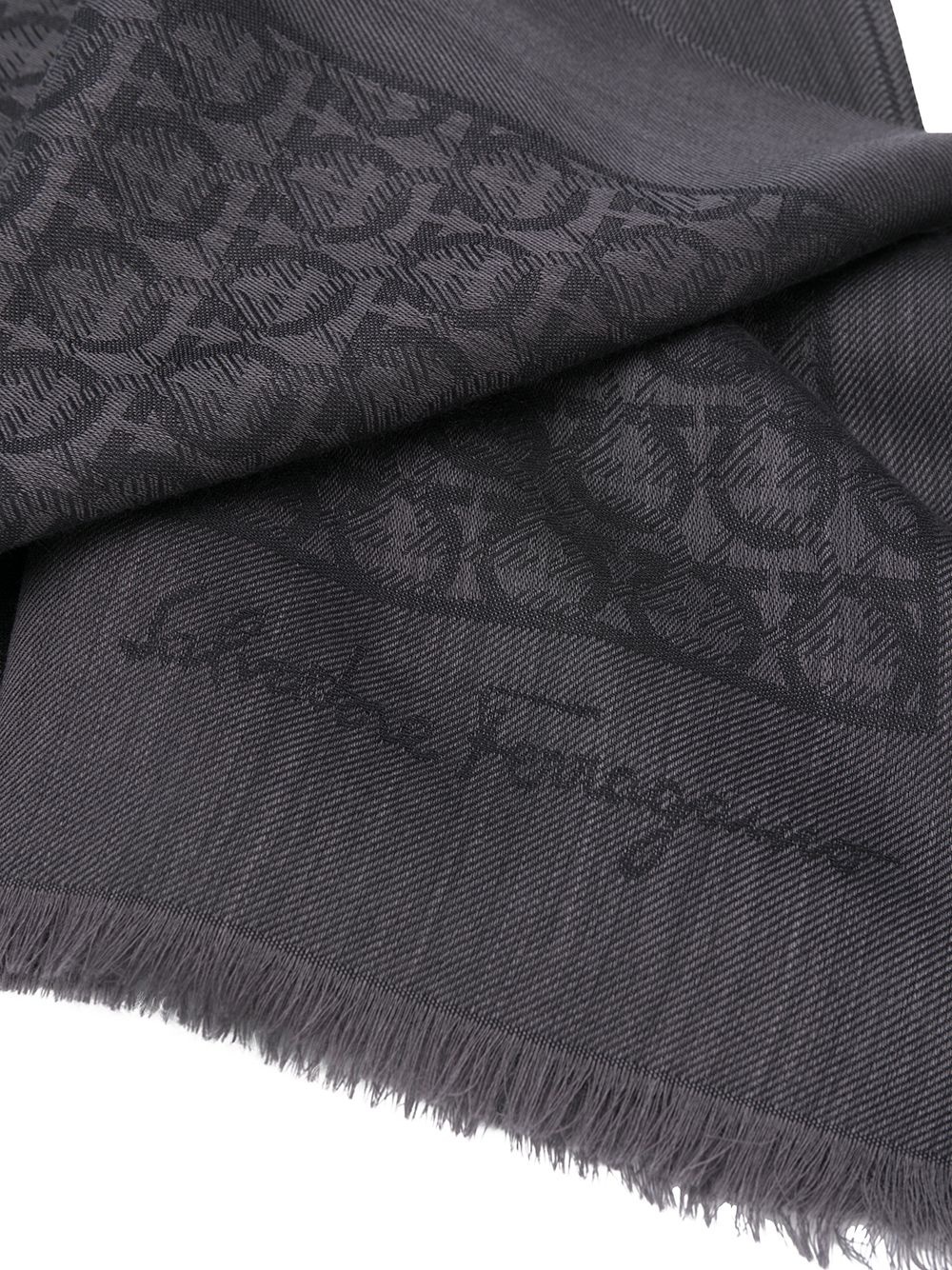 Gancio jacquard scarf - 3