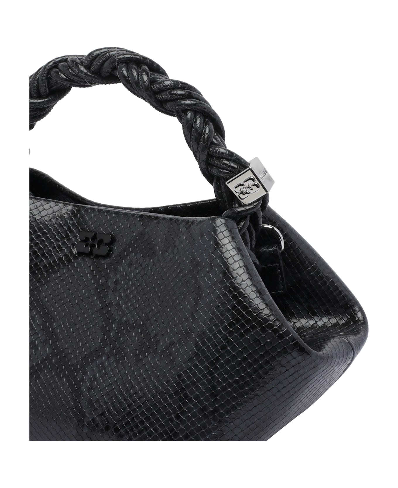 Small Ganni Bou Snake Handbag - 4