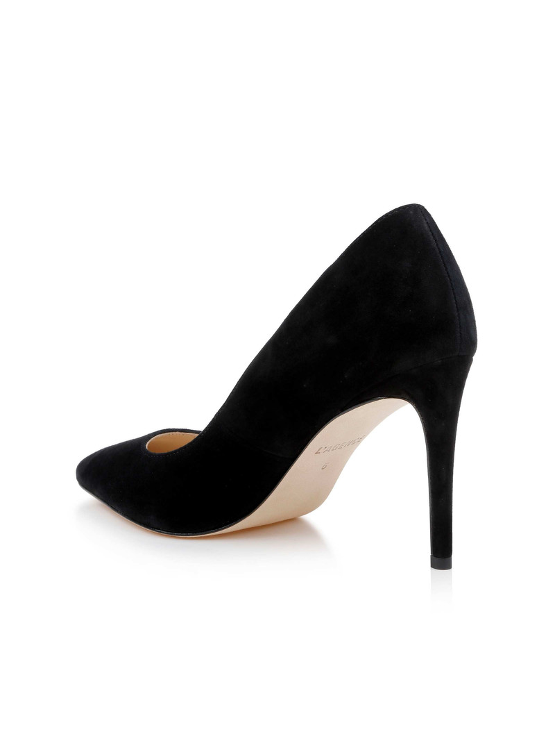 L'AGENCE Maelle Suede Pump outlook
