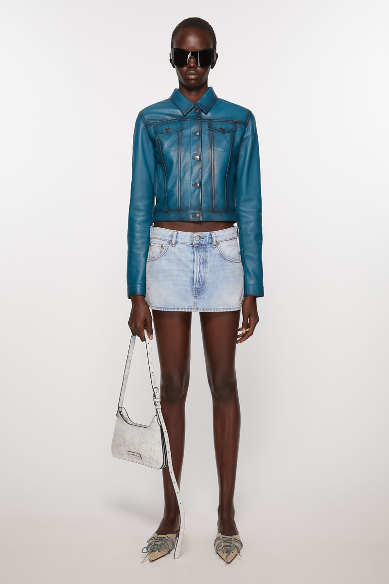 Acne Studios Denim skirt - Light blue outlook