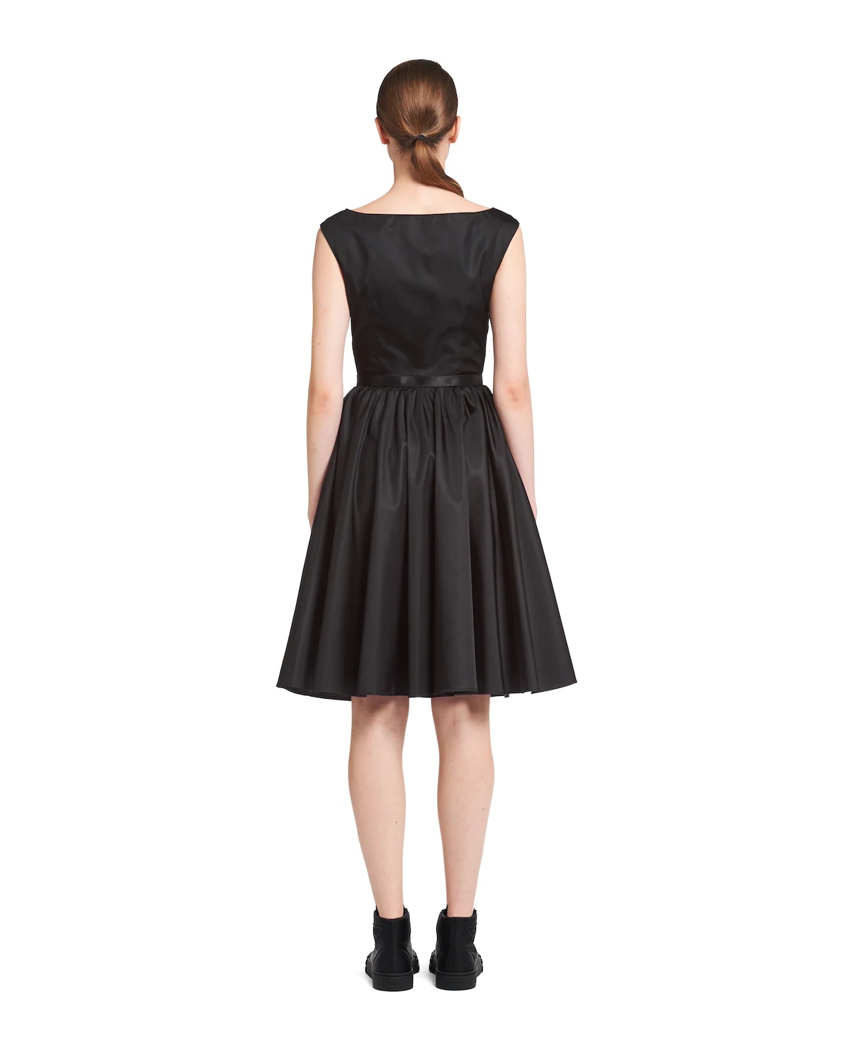 Re-Nylon Gabardine sleeveless dress - 4