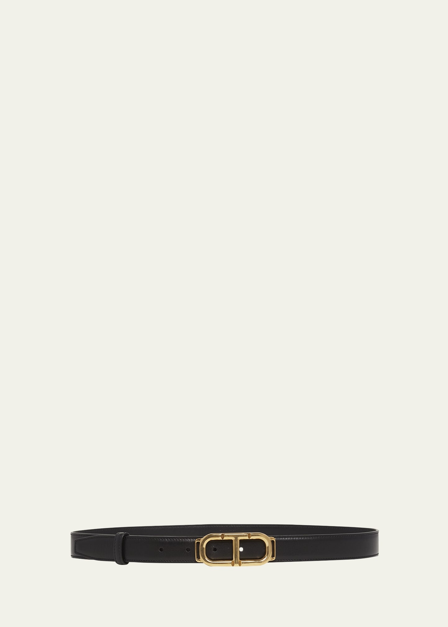Box Palmellato Leather Belt - 1