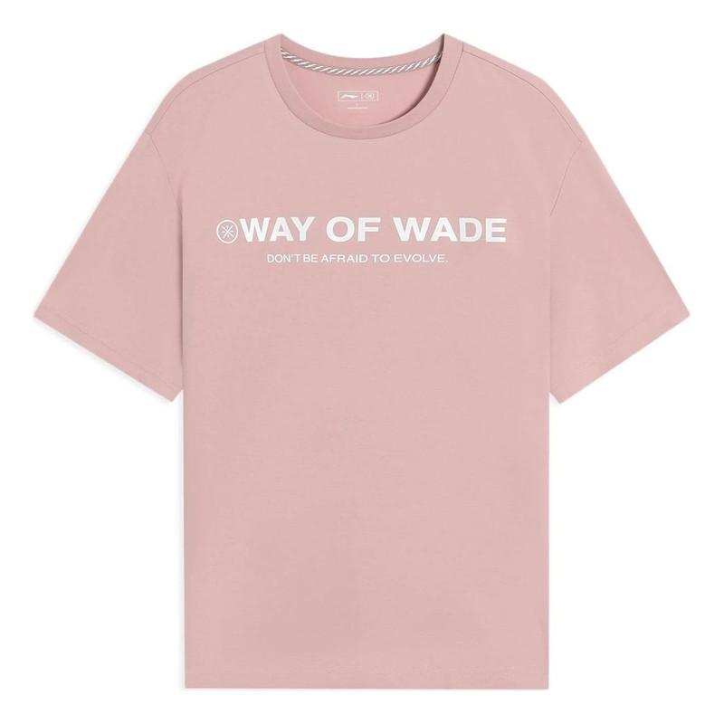 Li-Ning Way Of Wade Graphic T-shirt 'Pink' AHSS809-6 - 1