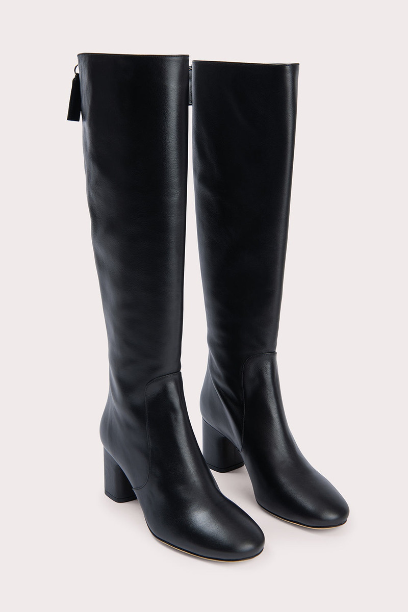 BY FAR MILLER BLACK NAPPA LEATHER outlook