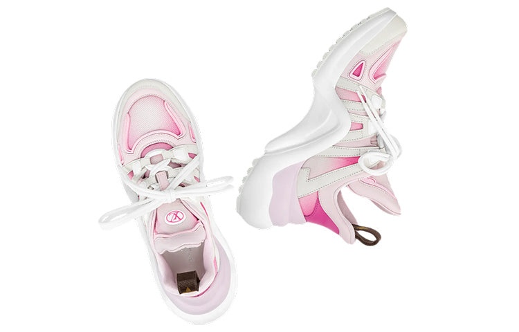 (WMNS) LOUIS VUITTON LV Archlight Sneakers 'White Pink' 1A9RUT - 5