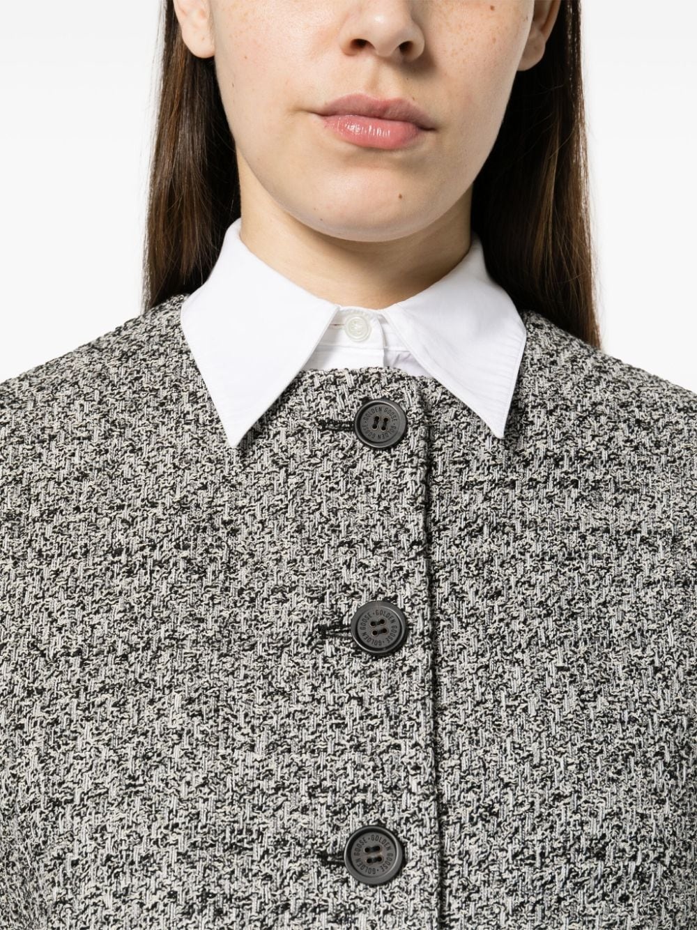 bouclÃ© cropped jacket - 5