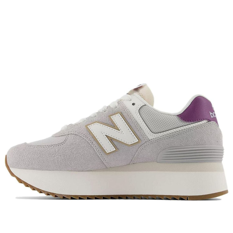 (WMNS) New Balance 574 'Grey Purple White' WL574ZCO - 1