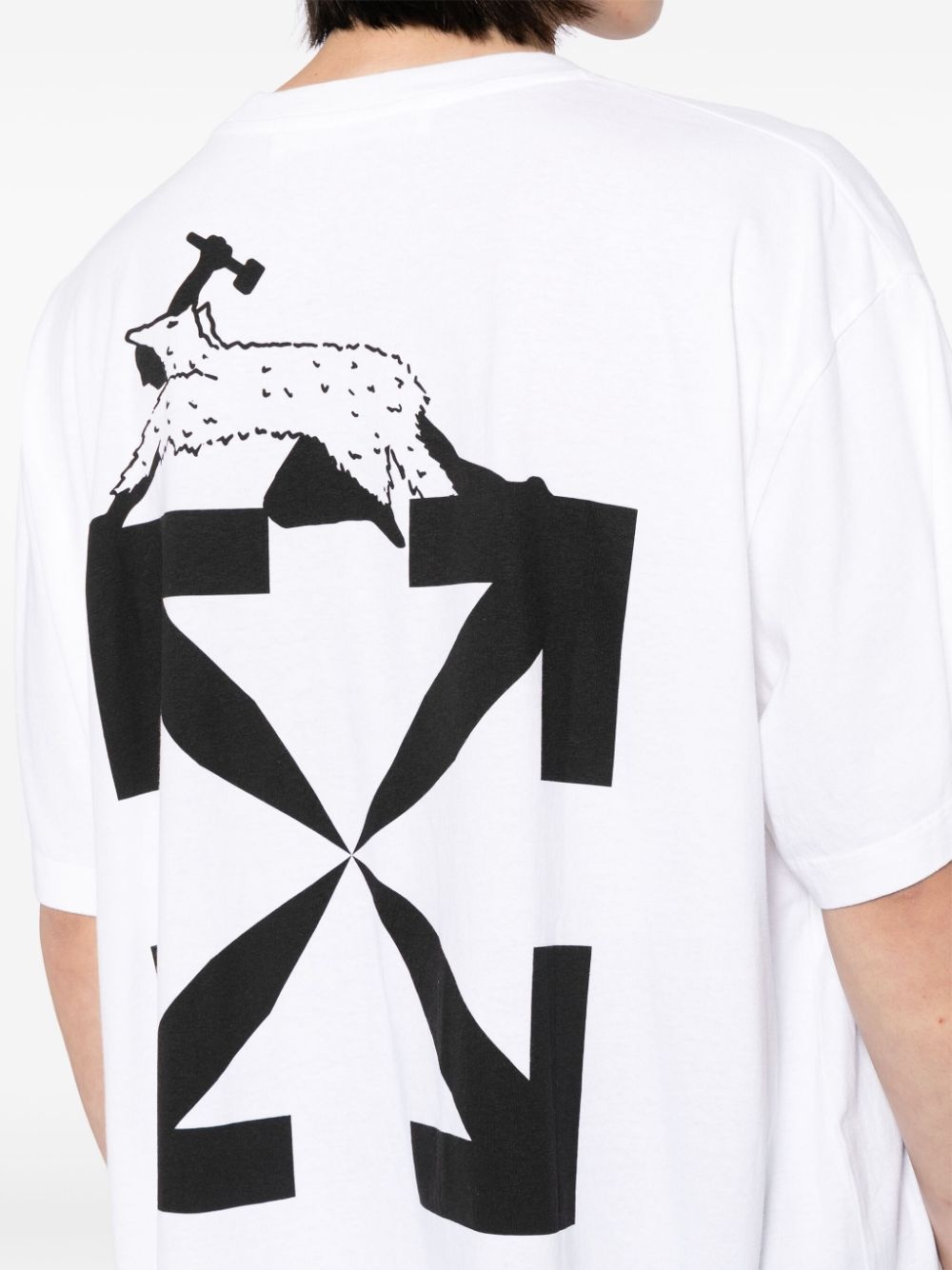 graphic-print cotton T-shirt - 5