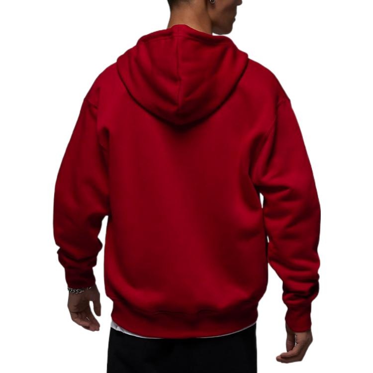 Air Jordan Hooded Zipped Jacket 'Red' DQ7351-687 - 3