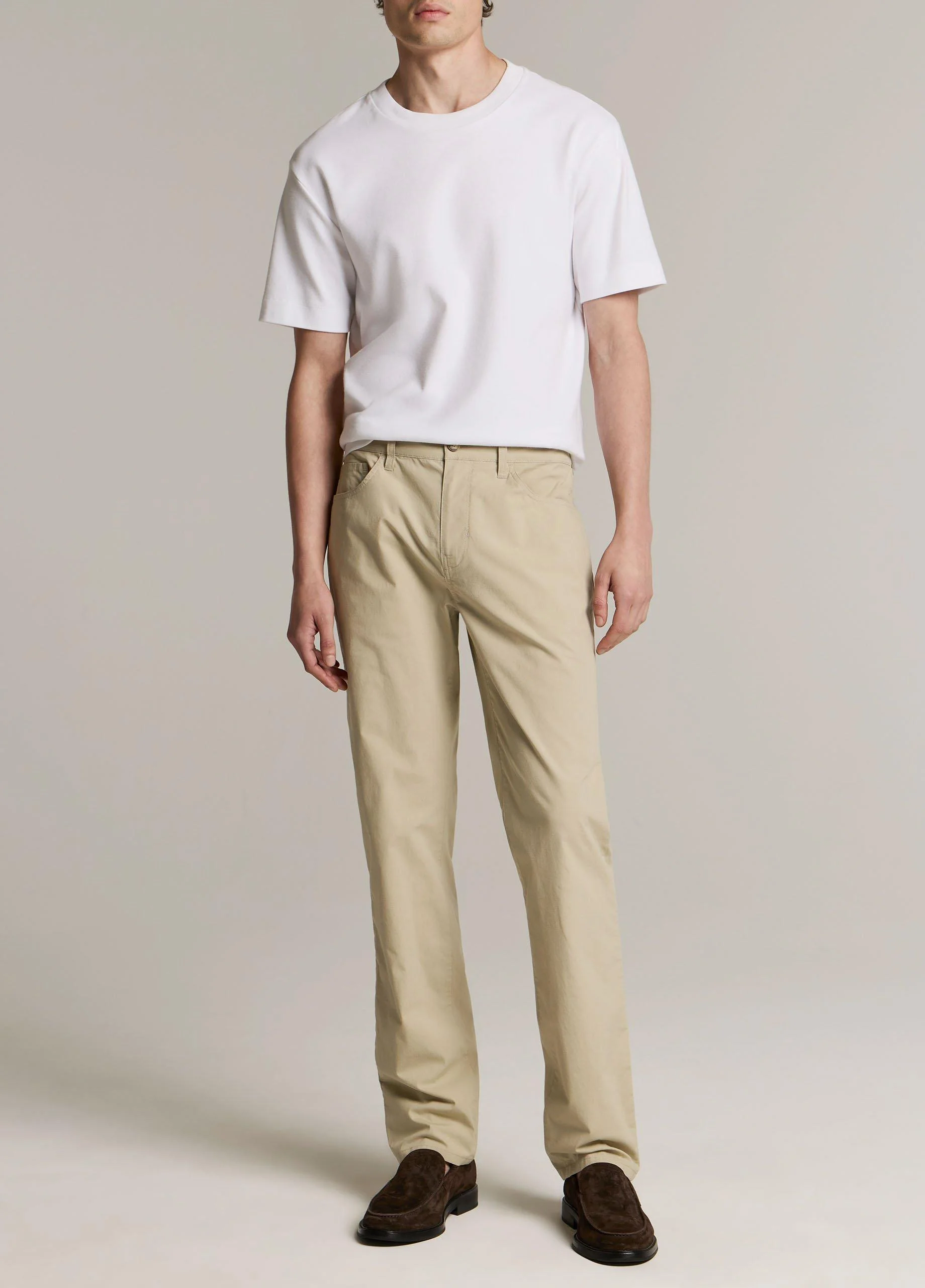 Dylan Slim 5-Pocket Stretch-Cotton Pant - 1