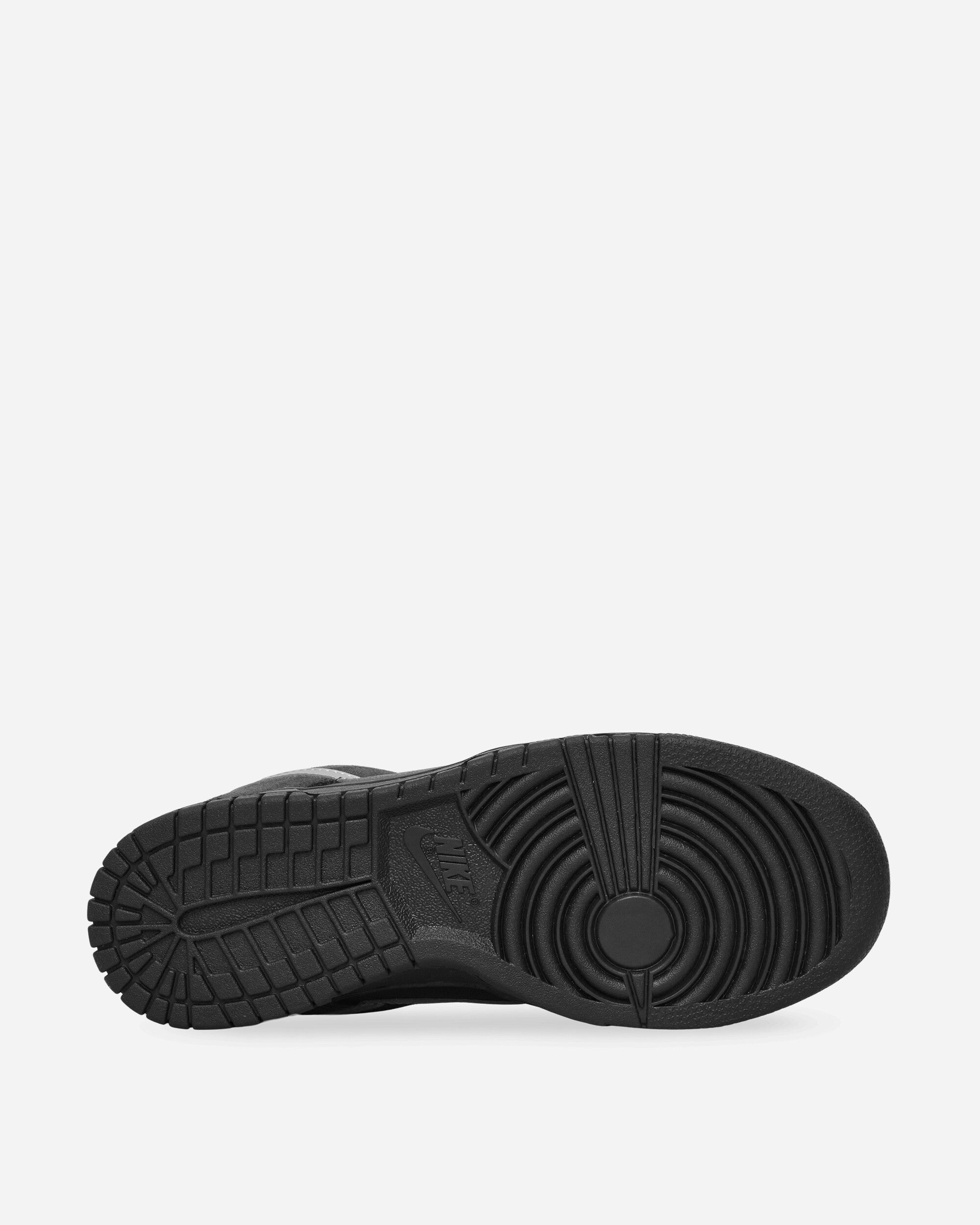 Women's Dunk Low Sneakers Black / Metallic Silver - 5