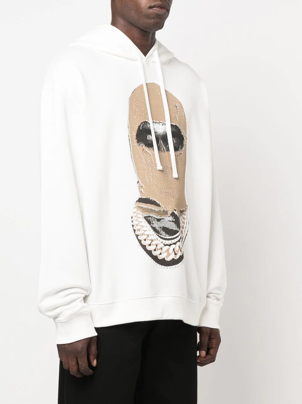 graphic-print pullover hoodie - 3