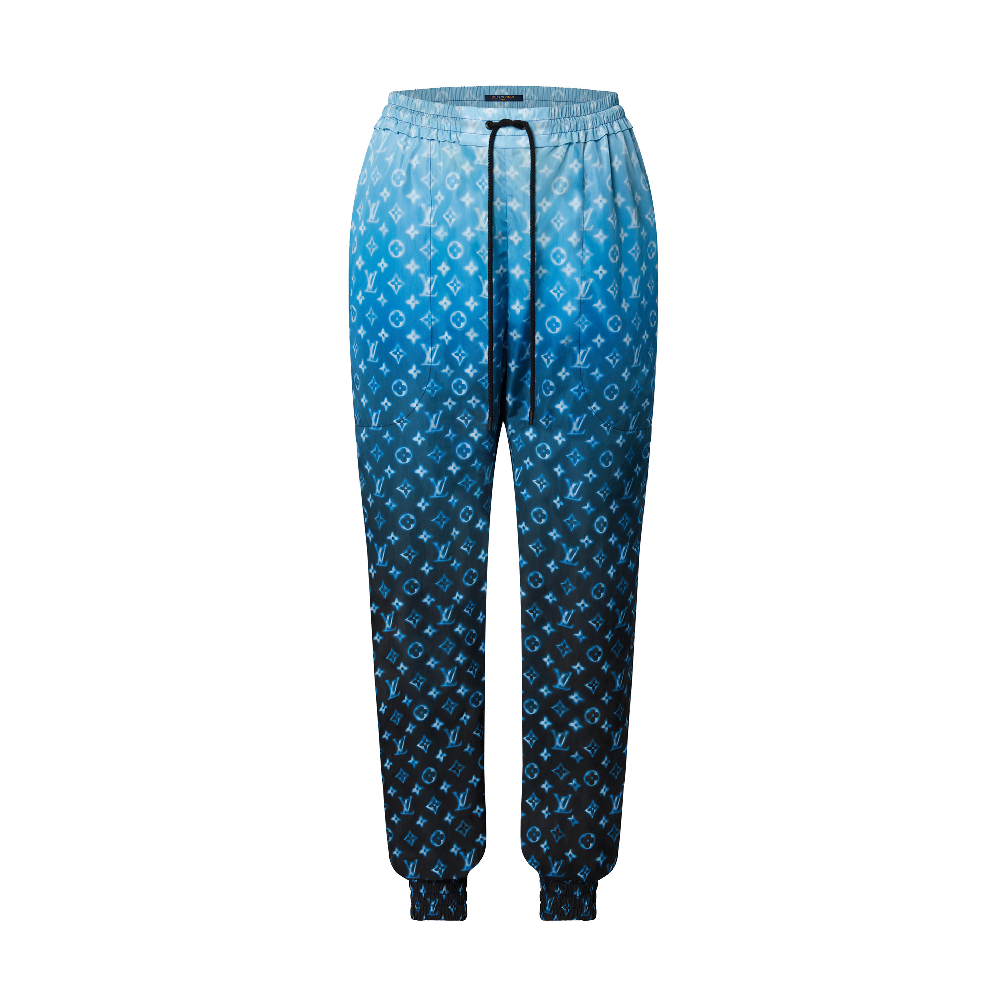 Sprayed Monogram Nylon Jogging Pants - 1