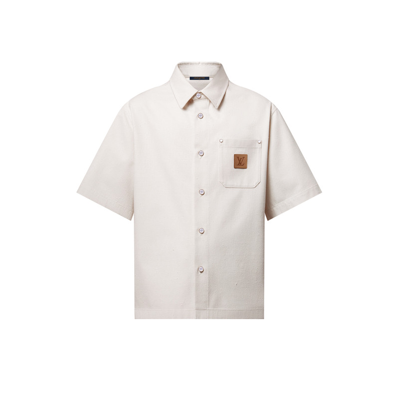 Silk-Blend Short-Sleeved Shirt 1