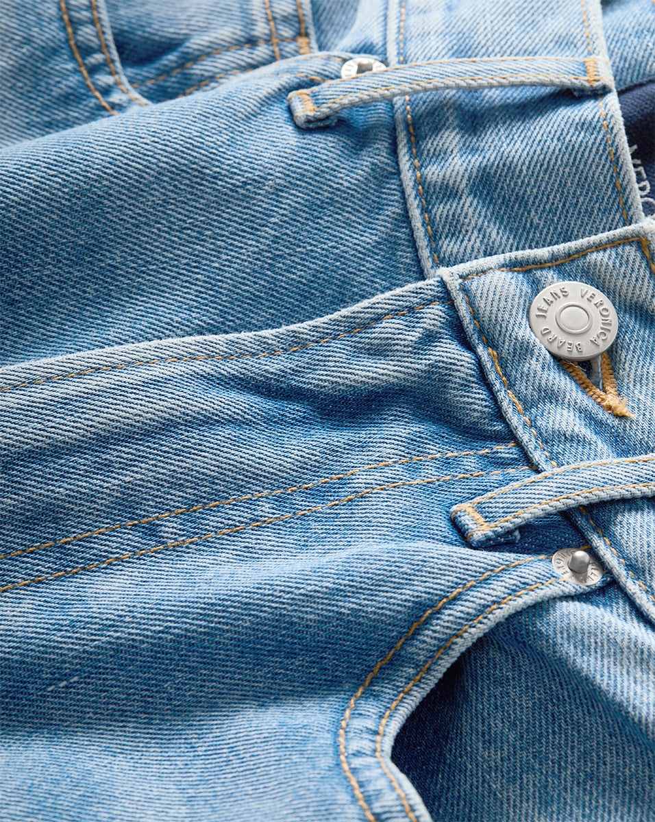 TAYLOR CUFFED WIDE-LEG JEAN - 5
