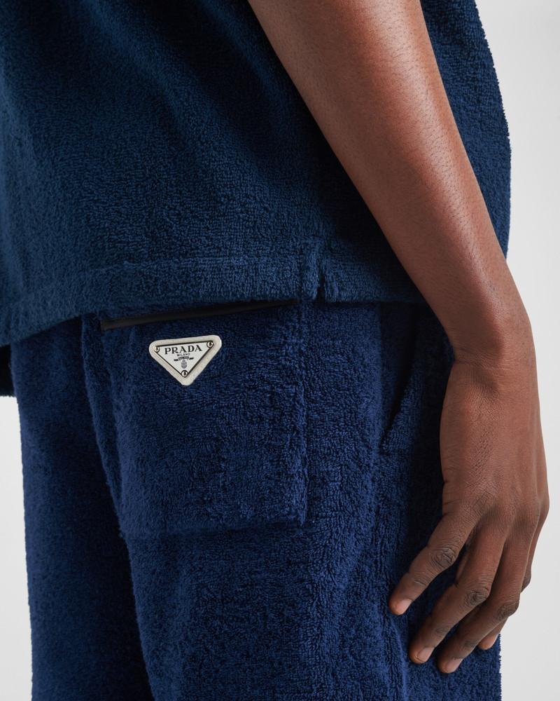 Cotton terry shorts 4