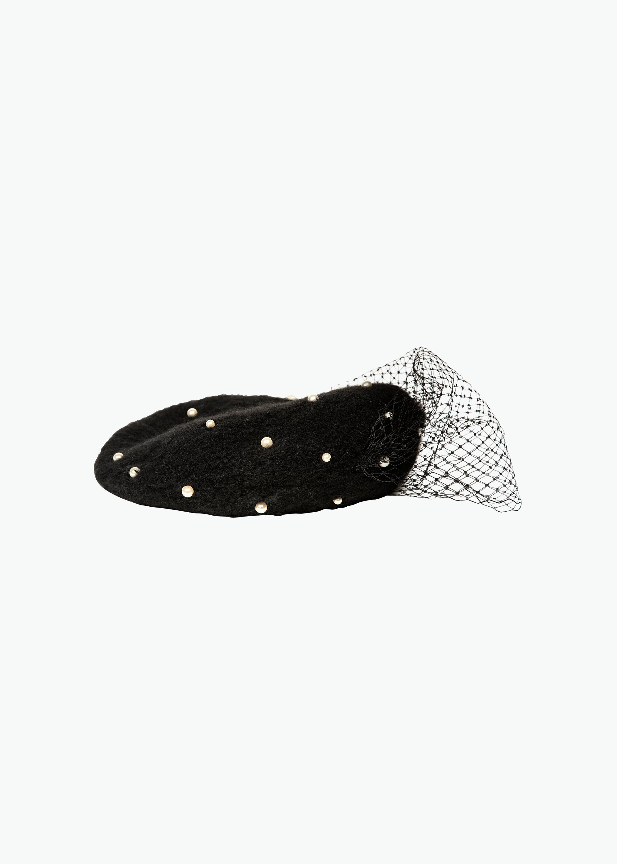 Pearl Voilette Beret - 4