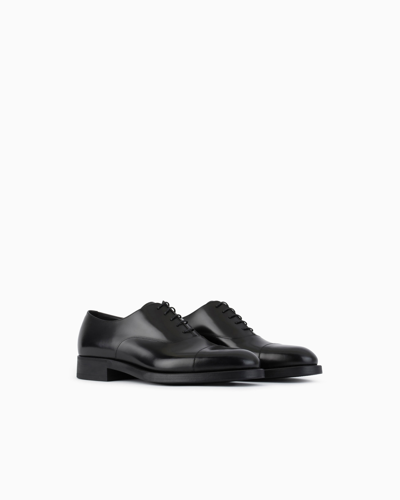 Gradient leather Oxford shoes - 2