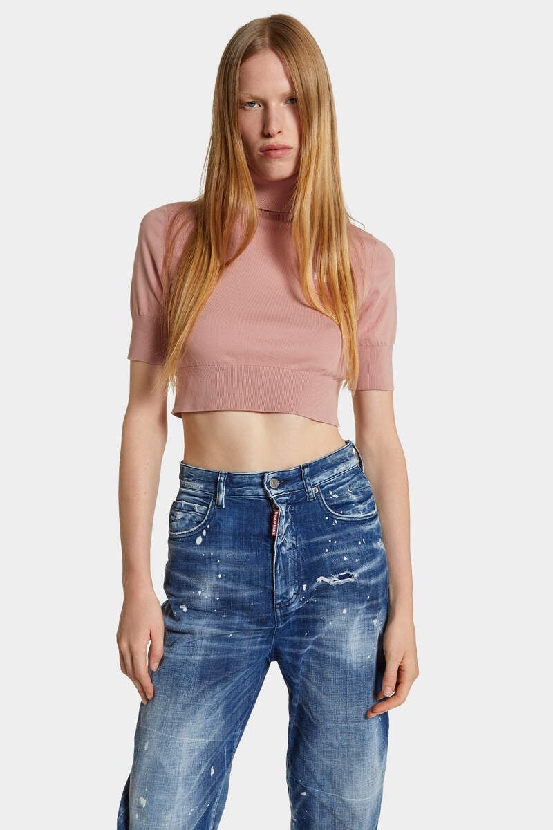 CROPPED D2 TURTLENECK - 3