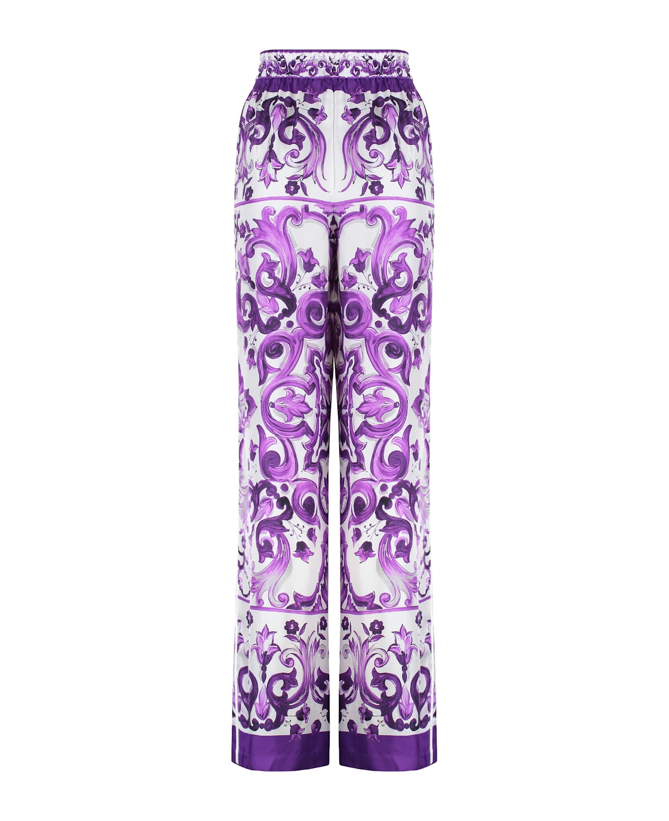 Printed Twill Trousers - 2