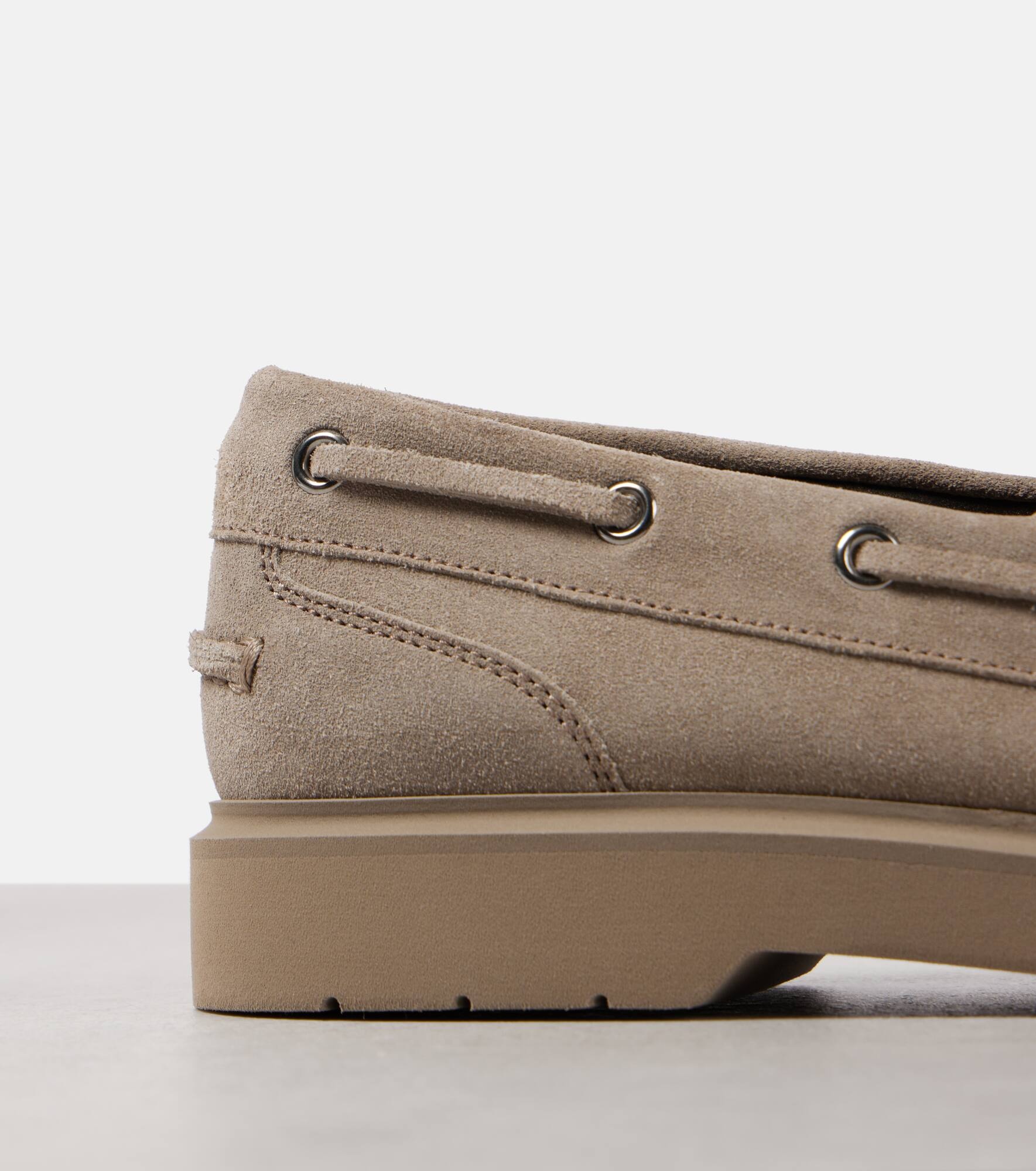 Suede boat shoes - 5