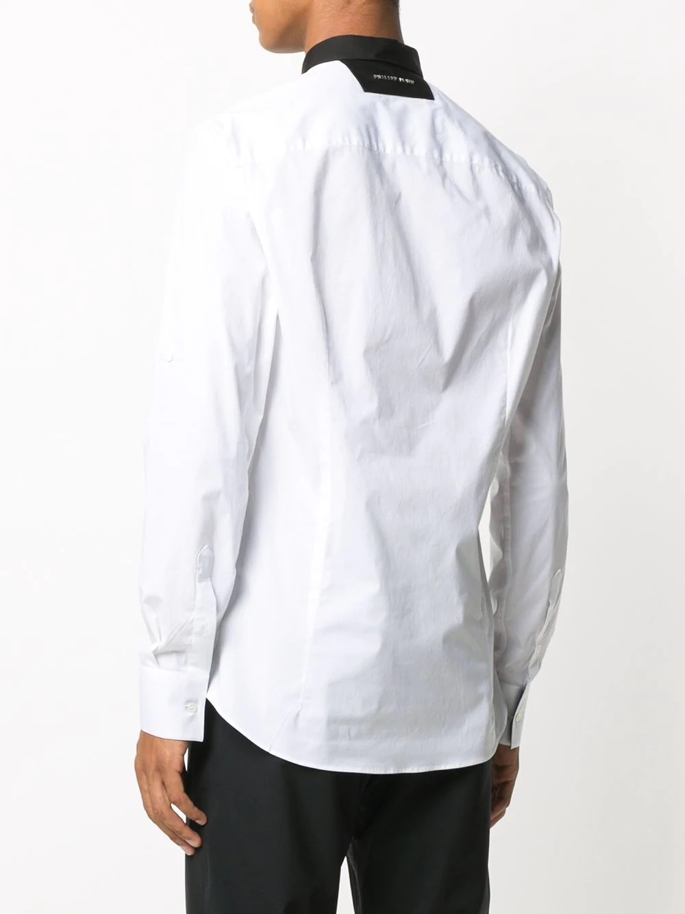 platinum cut two-tone shirt - 4