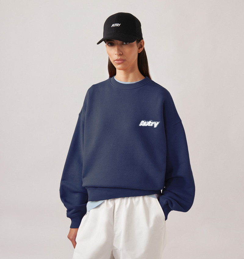 AUTRY DOUBLE LOGO SWEATSHIRT UNISEX outlook